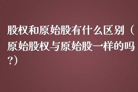 股份，股权，股票，的区别和联系？（股权与原始股的区别）